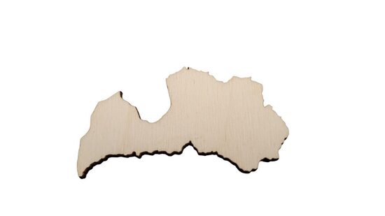 Latvijas Kontūra 40x23x3mm